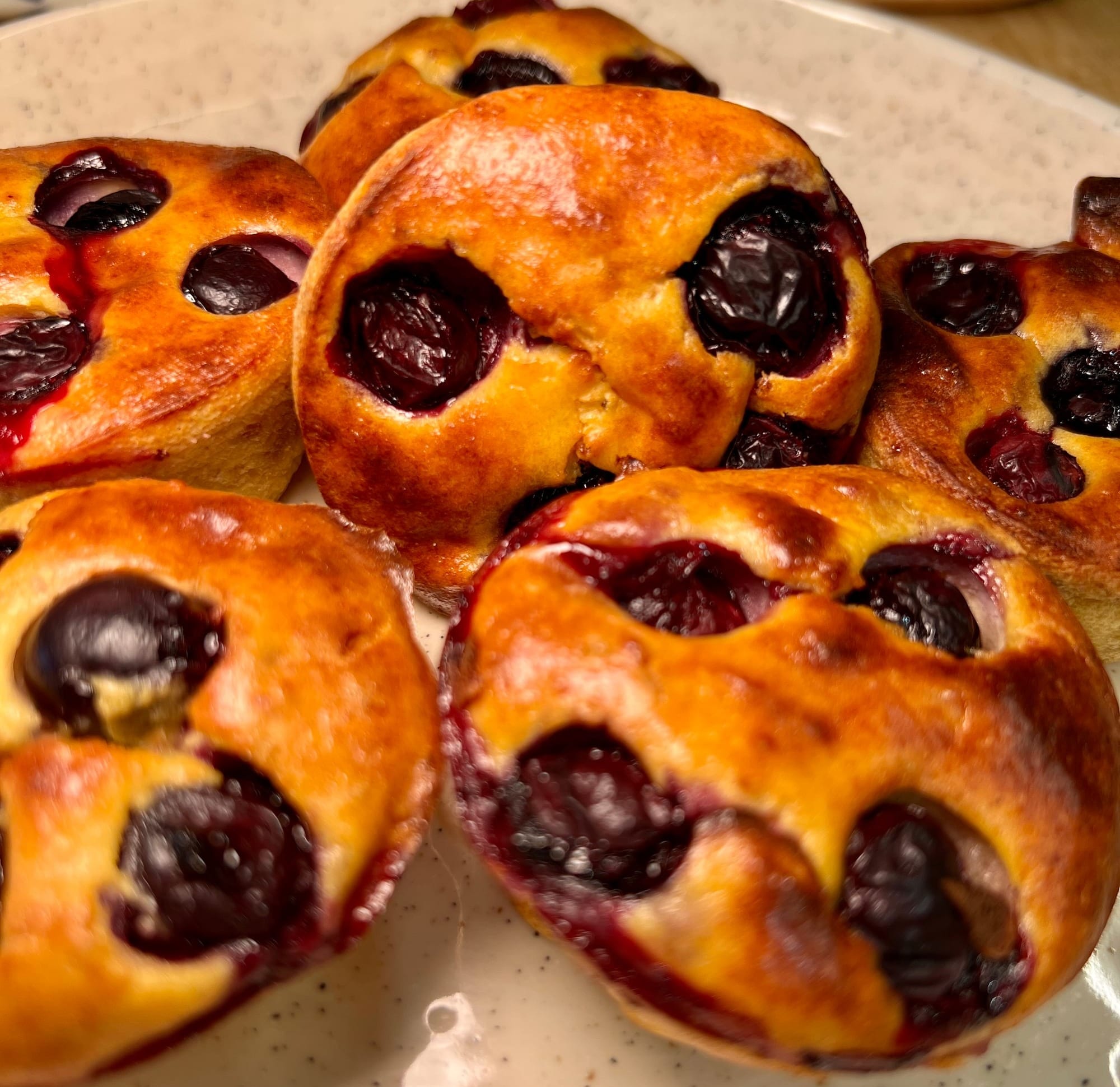 🧁 Котидж мъфини с фурми и боровинки
